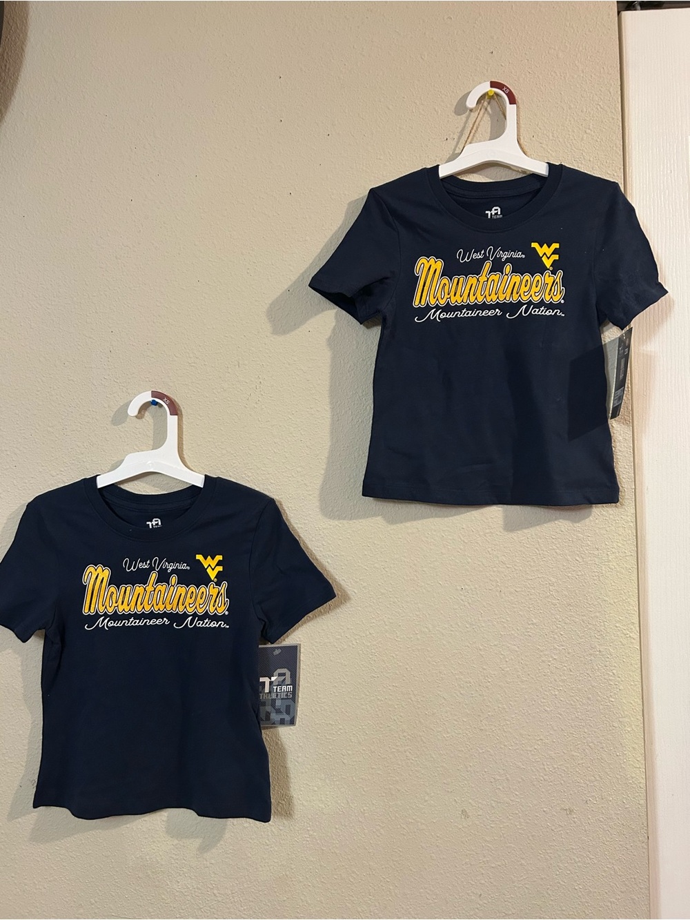 Youth Navy Graphic Tee. Set of 2*****